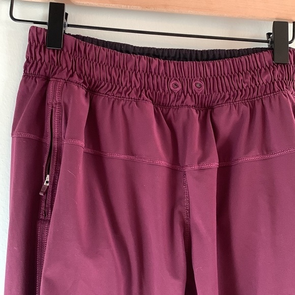 Lululemon Track To Reality Plum Pants - Picture 5 of 10